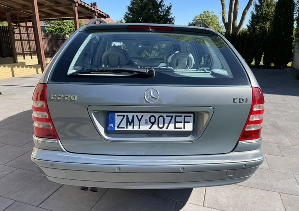 Mercedes-Benz Klasa C cena 19900 przebieg: 219000, rok produkcji 2004 z Myślibórz małe 211